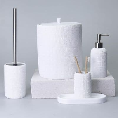 Natural Banyo Seti Beyaz 2
