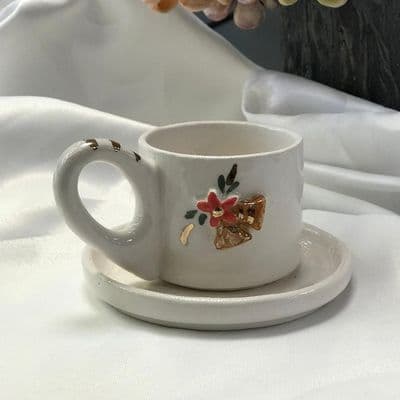 Minik Çanlı İkili Kahve Fincanı 2