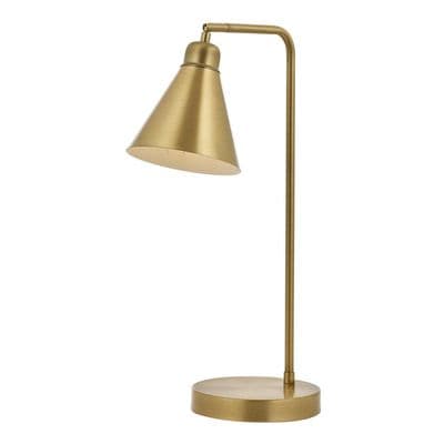 Eskitme Konik Metal Başlıklı Masa Lambası 2