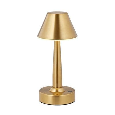 Metal Şapkalı Eskitme Masa Lambası 2