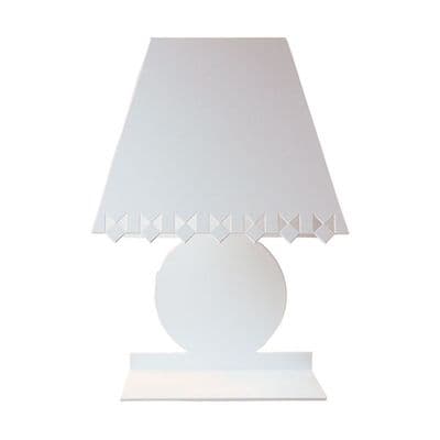 Cat Lamp - Beyaz Metal Abajur 2