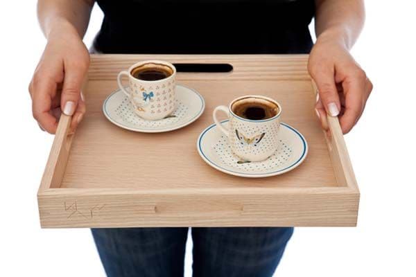 Turkish Coffee Tepsi Meşe 4
