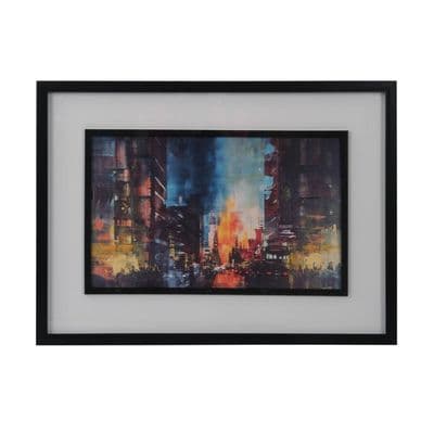 TH Çerçeveli Cam Tablo 54X74 Cm 2
