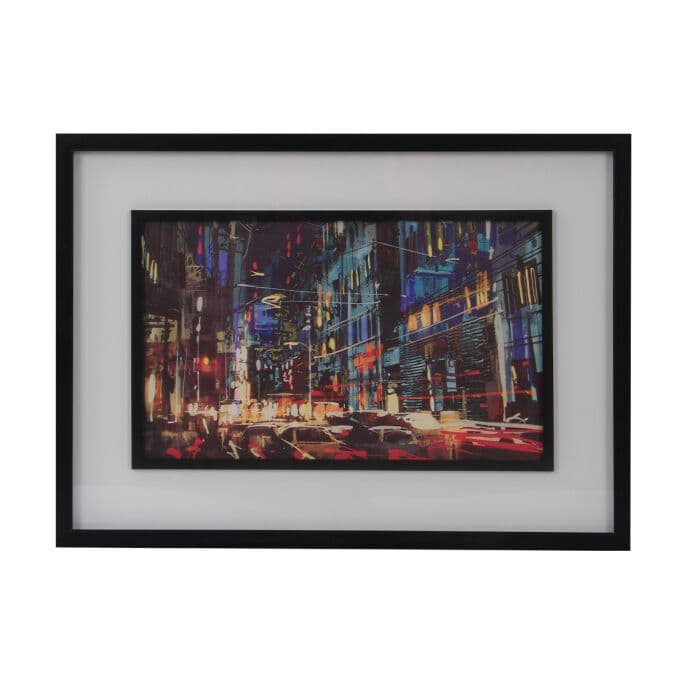 TH Çerçeveli Cam Tablo 54X74 Cm 2