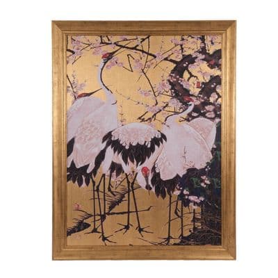 TH Çerçeveli Altın Tablo 104X134Cm 2