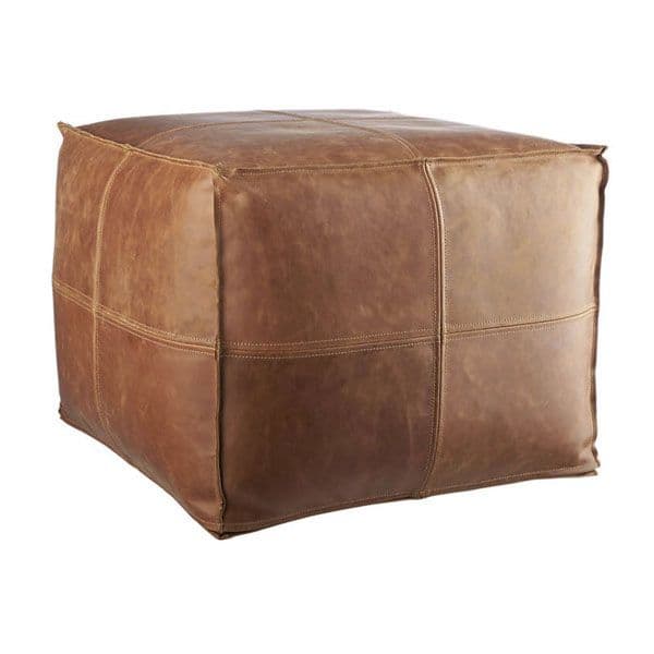 Deri Puf Bronz 2