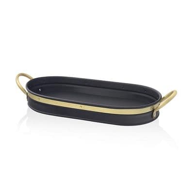 Galvin Tepsi Siyah 65x33 cm 2