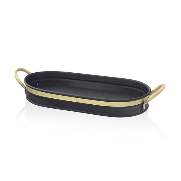Galvin Tepsi Siyah 65x33 cm 2
