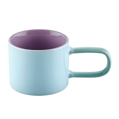 Rainbow Porselen Kupa Mavi 270 ml 2