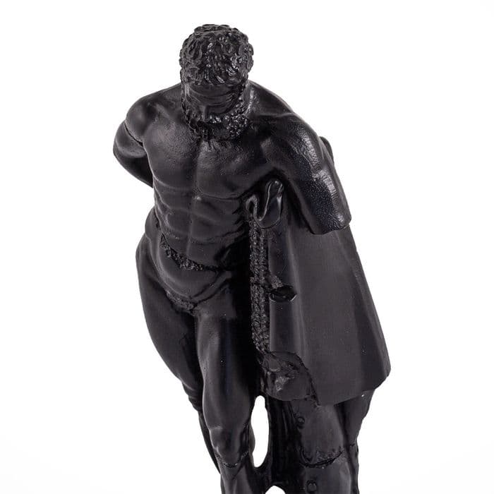 Boğa Kafalı Zeus Siyah Biblo 3