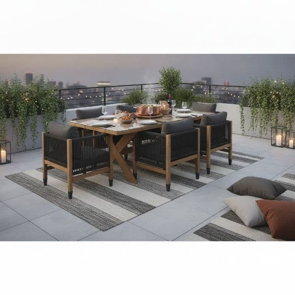 TH Ab02 Bahçe Masa Takımı 5