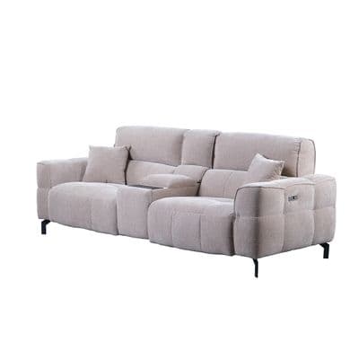 TH Tiffany Ara Modüllü İki Taraflı Recliner İkili Koltuk 2