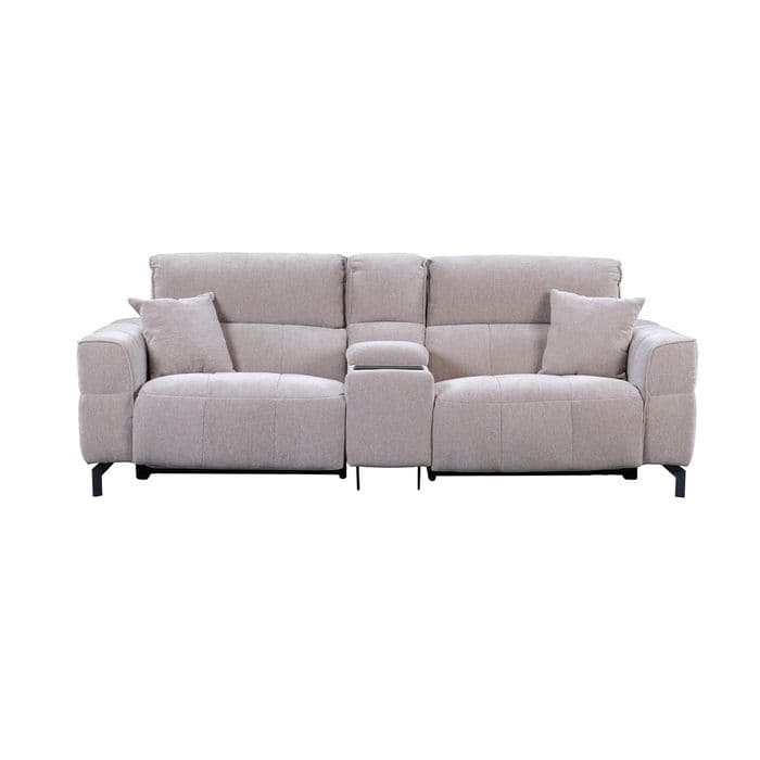 TH Tiffany Ara Modüllü İki Taraflı Recliner İkili Koltuk 3