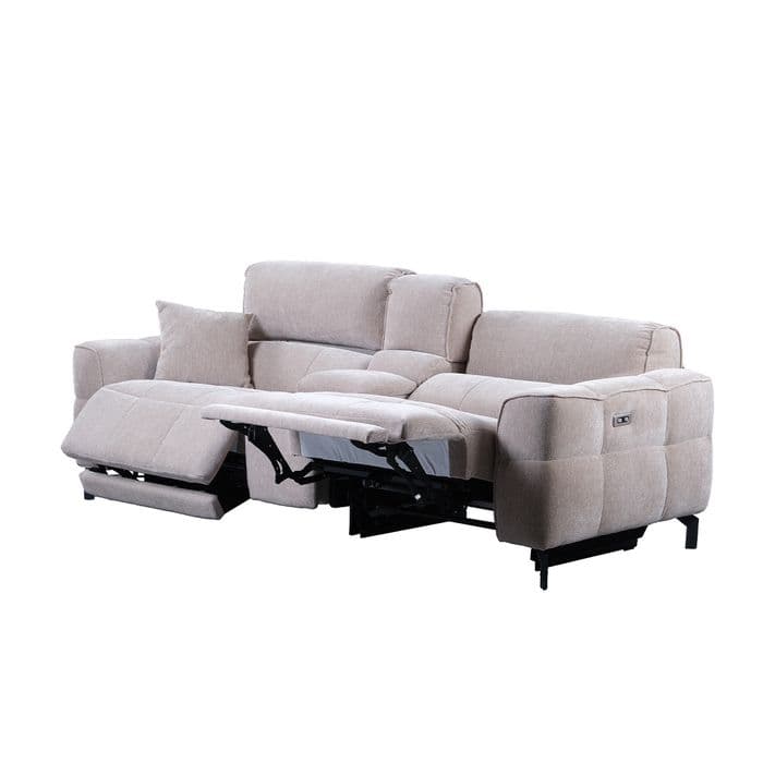 TH Tiffany Ara Modüllü İki Taraflı Recliner İkili Koltuk 6