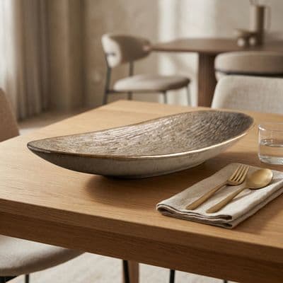 TH Kayık Tabak 54 Cm Sade 2