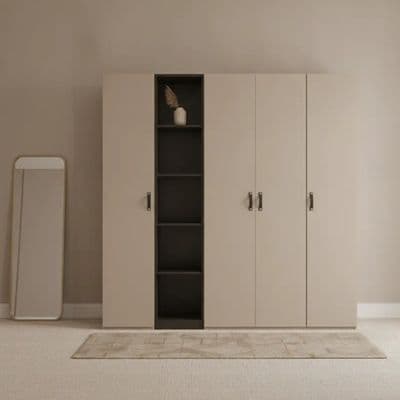 TH Orenda 4 Kapaklı Gardırop