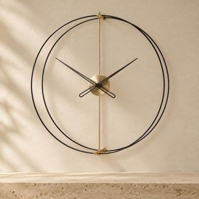 Timelessimple60 Gold Duvar Saati