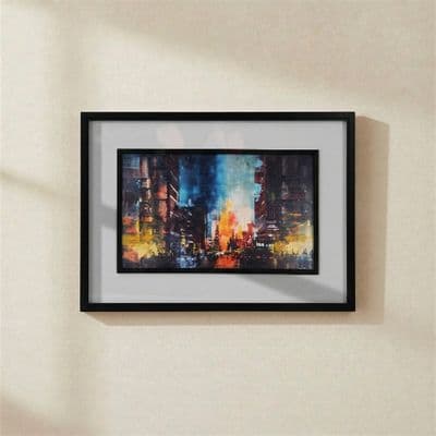 TH Çerçeveli Cam Tablo 54X74 Cm