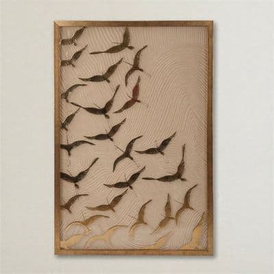 TH Altın Varaklı Tablo77X117 Cm
