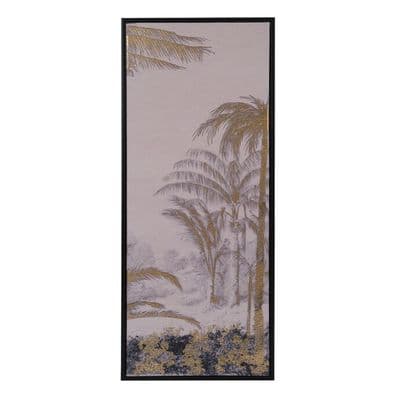 TH Altın Varaklı Tablo42X102 Cm 2
