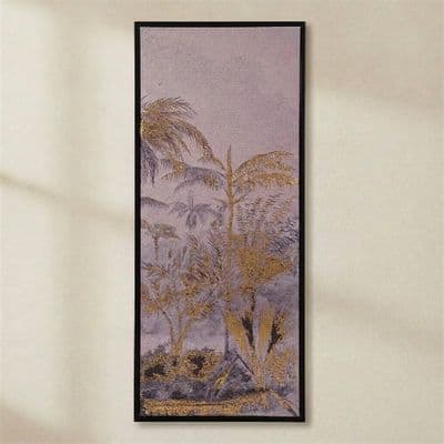 TH Altın Varaklı Tablo42X102 Cm
