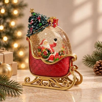 TH Şenlikli Kızak Noel Baba Kar Küresi