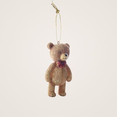 TH Teddy Ayıcık Figürü Ağaç Süsü 2