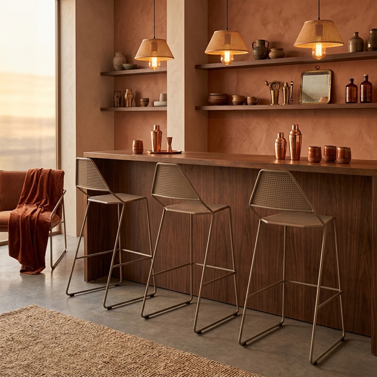 Delta Bar Sandalyesi 2 adet 5
