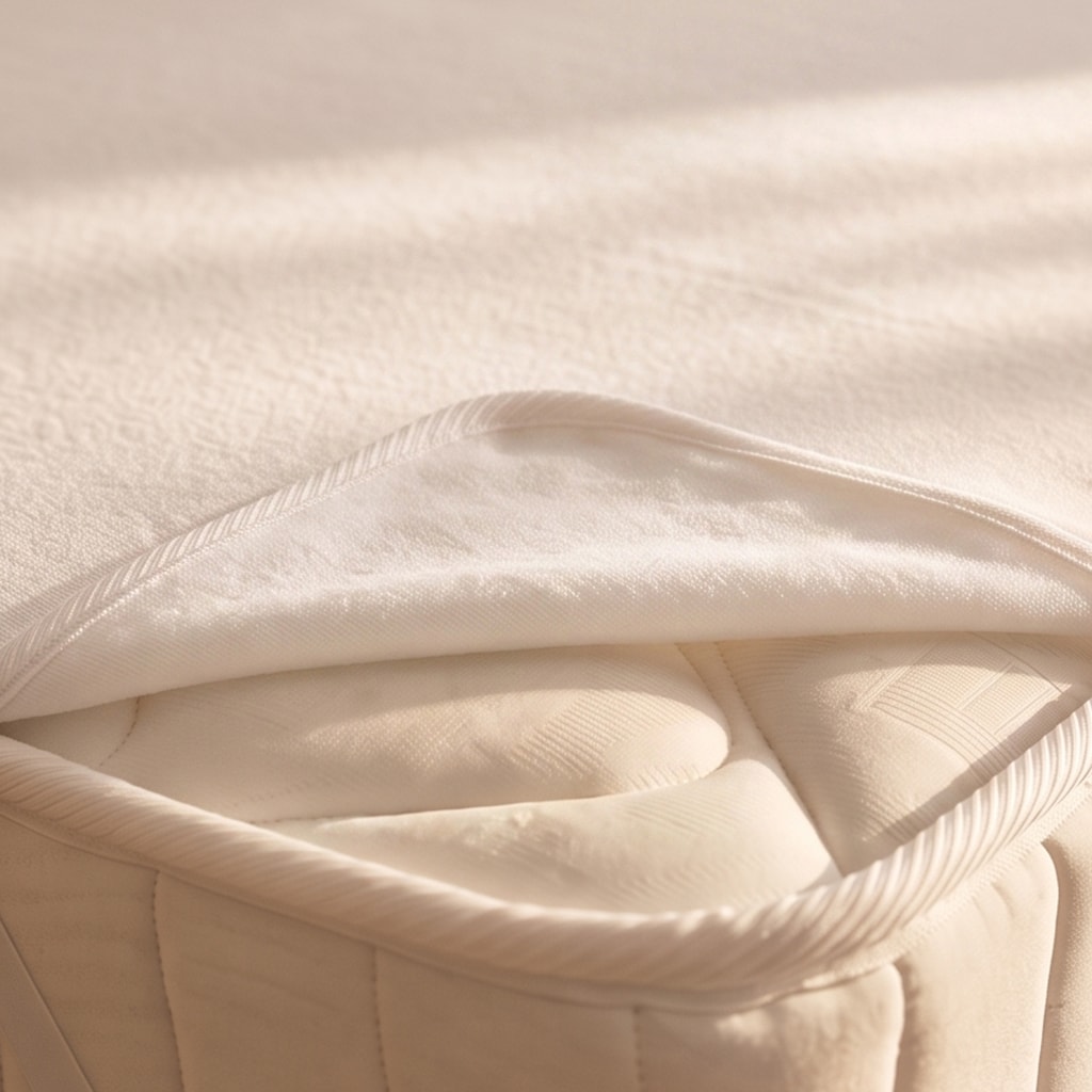 Sıvı Geçirmez Bambu Kumaştan Yatak Alezi 1