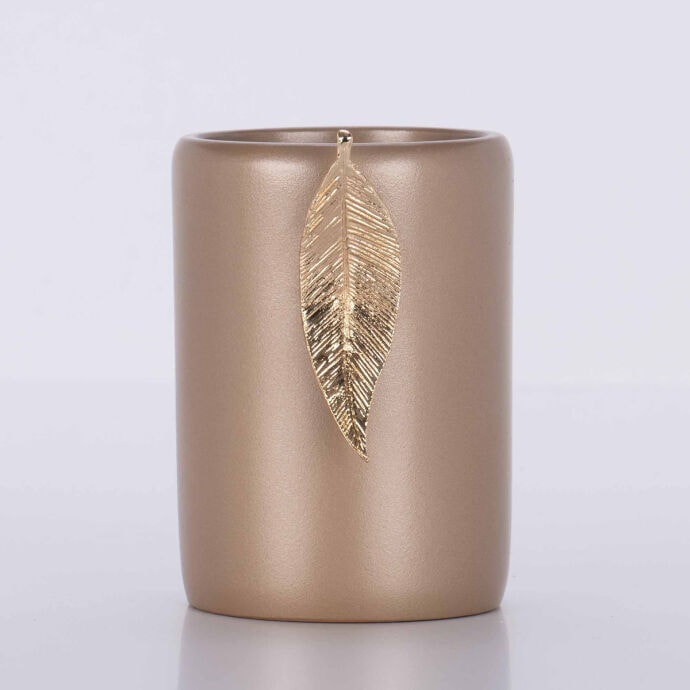Leaf Diş Fırçalık Vizon Gümüş 2