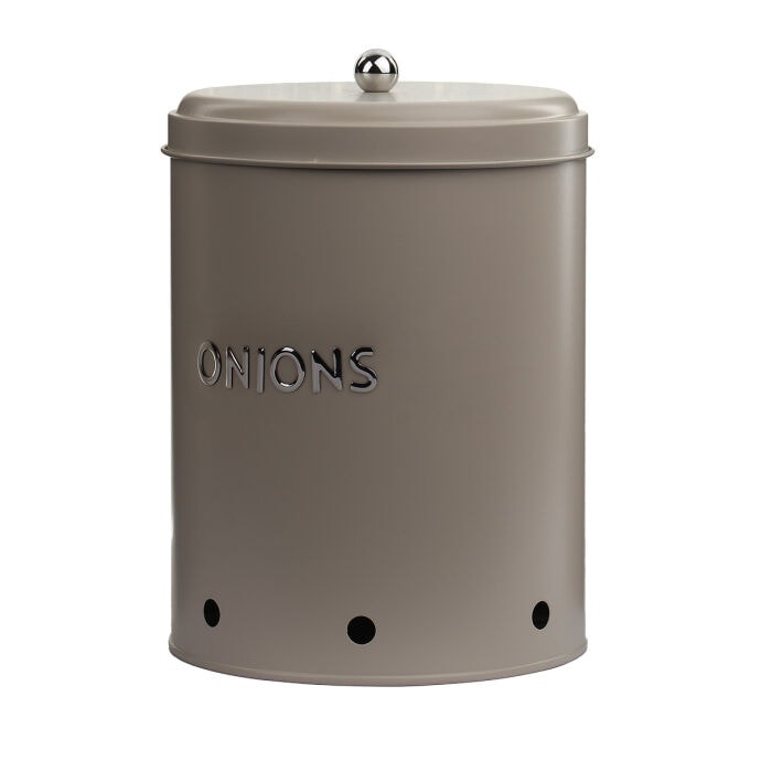 TH Galvaniz Metal Gri Onıon Kutusu 2
