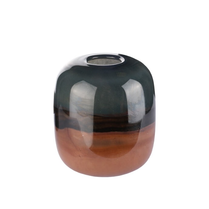 TH Vazo Brown Cam Amber 17X17X19 Cm 2