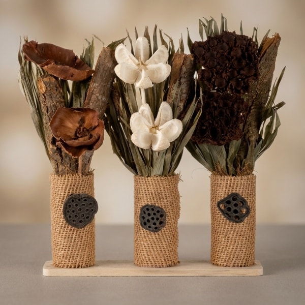 TH Saksıda Kuru Çiçek Natural 1