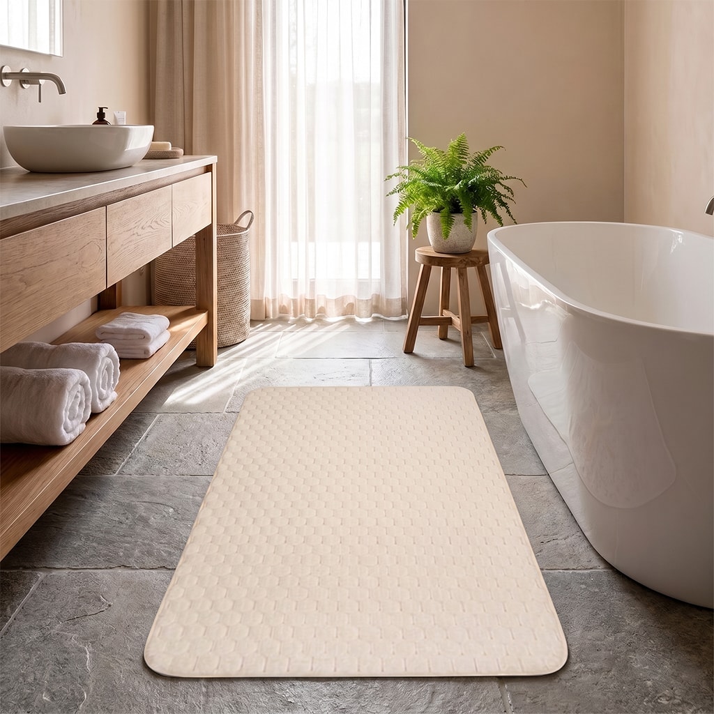 Banyo Paspası Krem 4