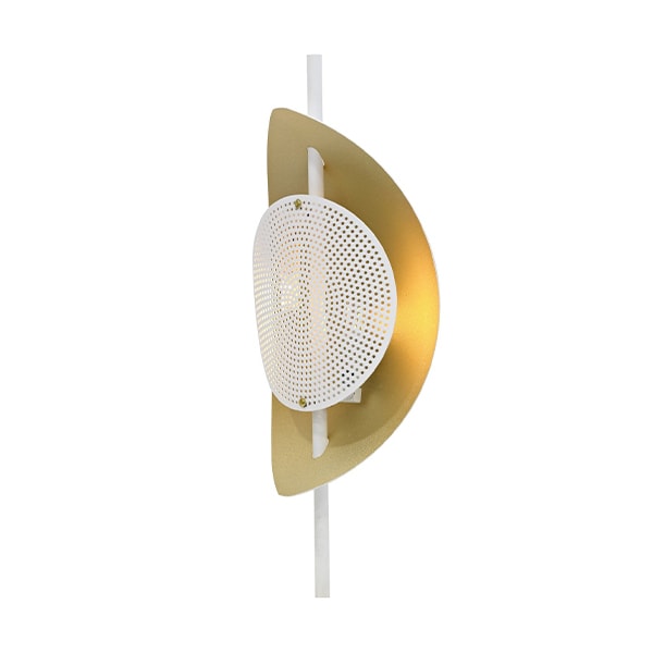 Modern Beyaz Gold Metal Duvar Lambası 2
