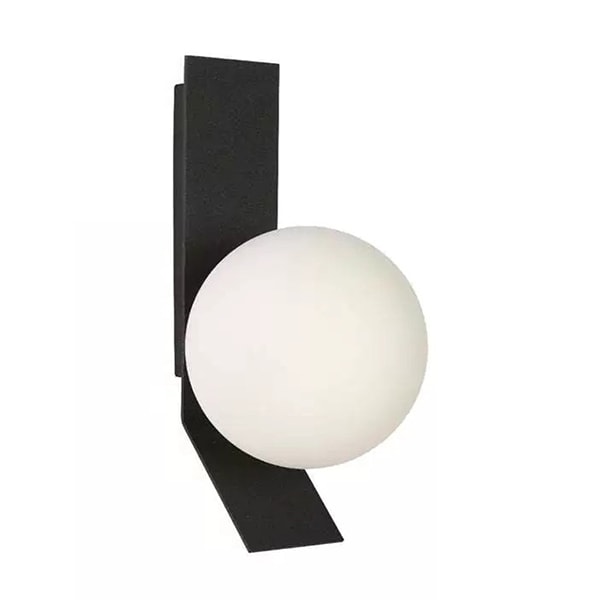 Siyah Modern Küre Aplik 2