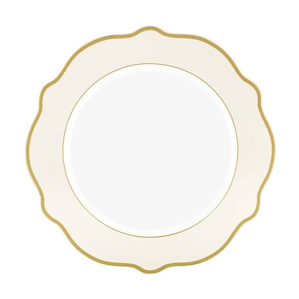 Jaswely Pasta Tabağı 6 Parça Krem 21 cm 4