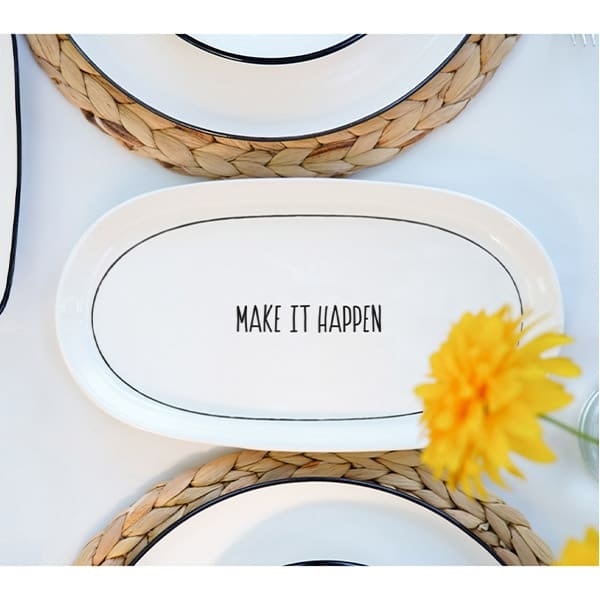Daily Tunes Oval Servis 2li Set 29 cm 4