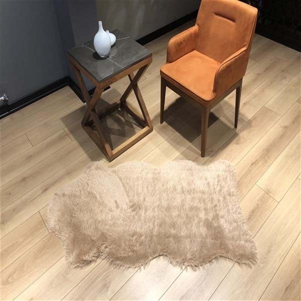 Tüy Dökmez Tavşan Tüyü Halı Camel 14 2