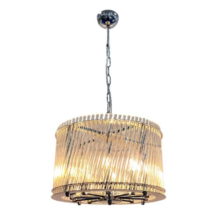Kristal Detaylı Krom Avize 2