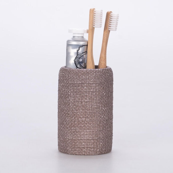 Natural Diş Fırçalık Taupe 3