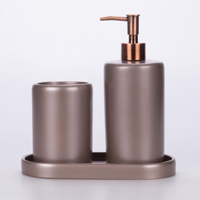 Victoria Banyo Seti Taupe 6