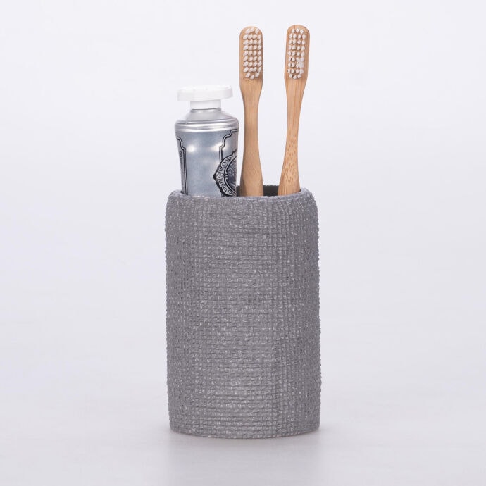 Natural Diş Fırçalık Gri 3