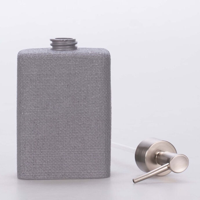 Linen Sıvı Sabunluk Gri 3