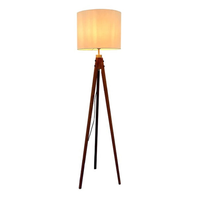 Modern Ahşap Tripod Lambader 2