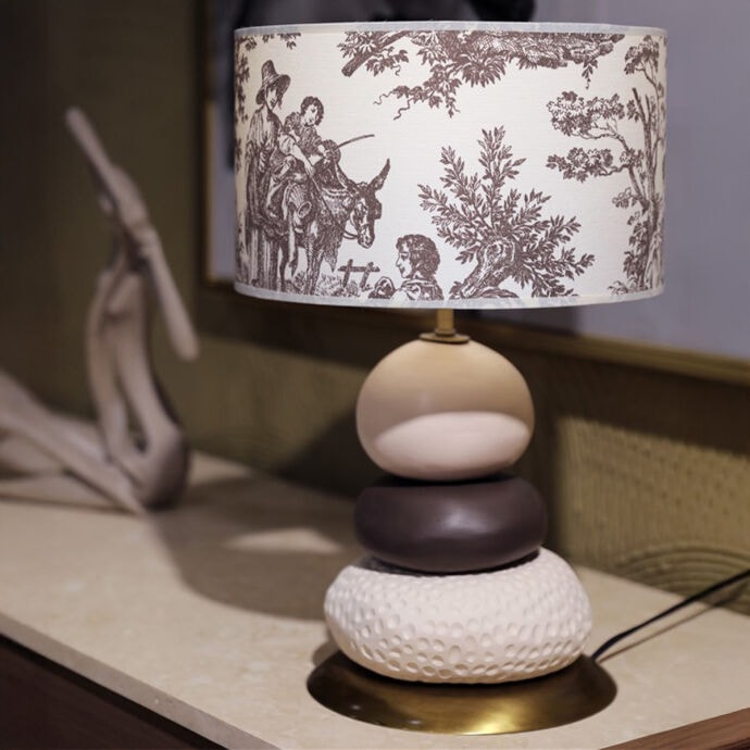 Harmony Eskitme Gold Abajur 4