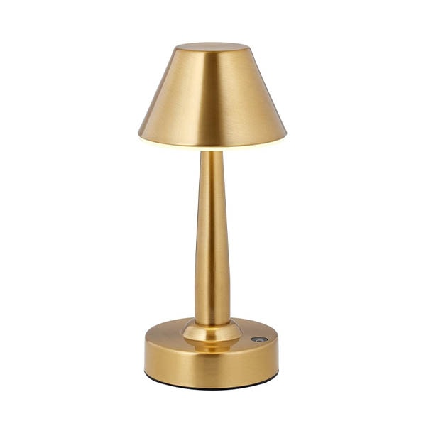 Metal Şapkalı Eskitme Masa Lambası 3