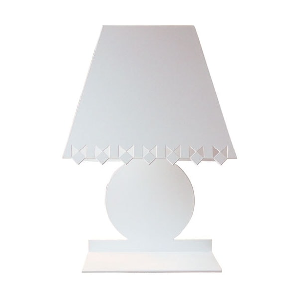 Cat Lamp - Beyaz Metal Abajur 2