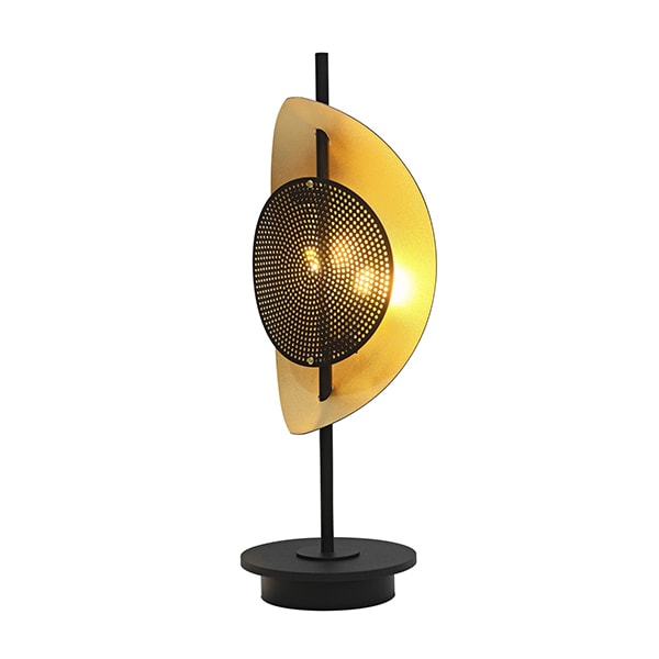 Modern Gold Siyah Dekoratif Masa Lambası 3