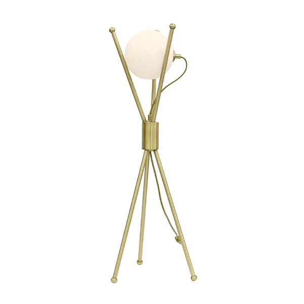 Modern Gold Küre Camlı Masa Lambası 2